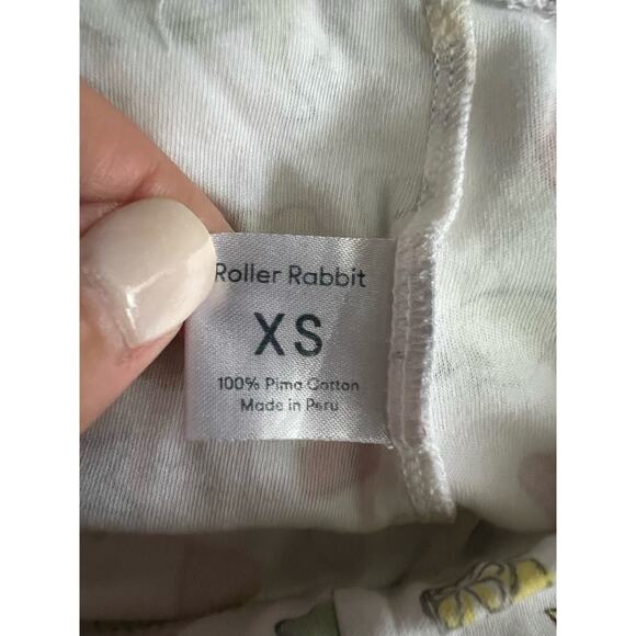 Roller Rabbit Women's Pima Cotton Tutti Frutti Classic Pajama Set Multicolor XS - Picture 13 of 13